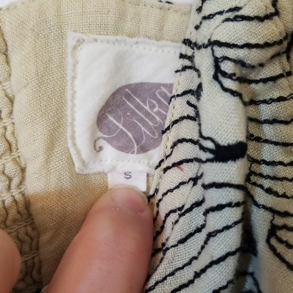 Anthropologie Lilka Banana Linen Blend Romper - Picture 6 of 8